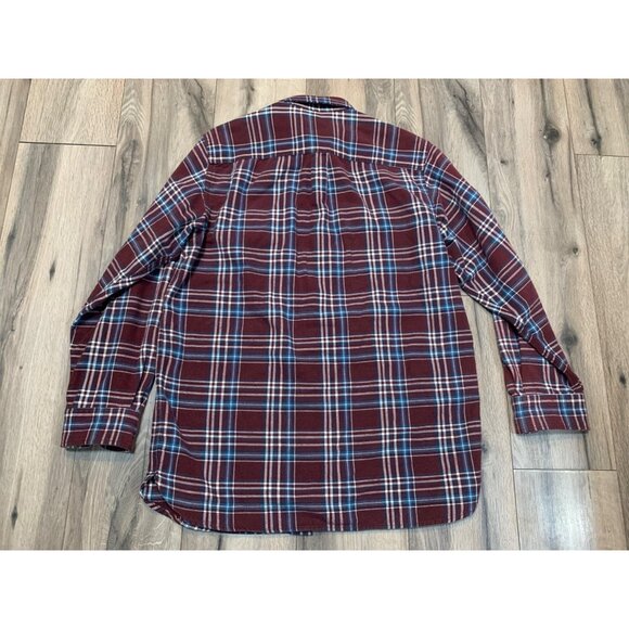 LL Bean Men’s Traditional Fit Chamois Cotton Shirt, M Tall Item 277982 Long Slee - Picture 5 of 7